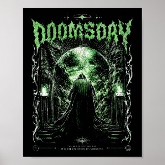 Affiche Apocalypse sombre gothique Faucheur Fin du monde v