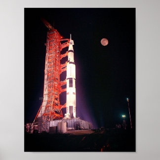 Affiche Apollo 11 Saturn V Rocket