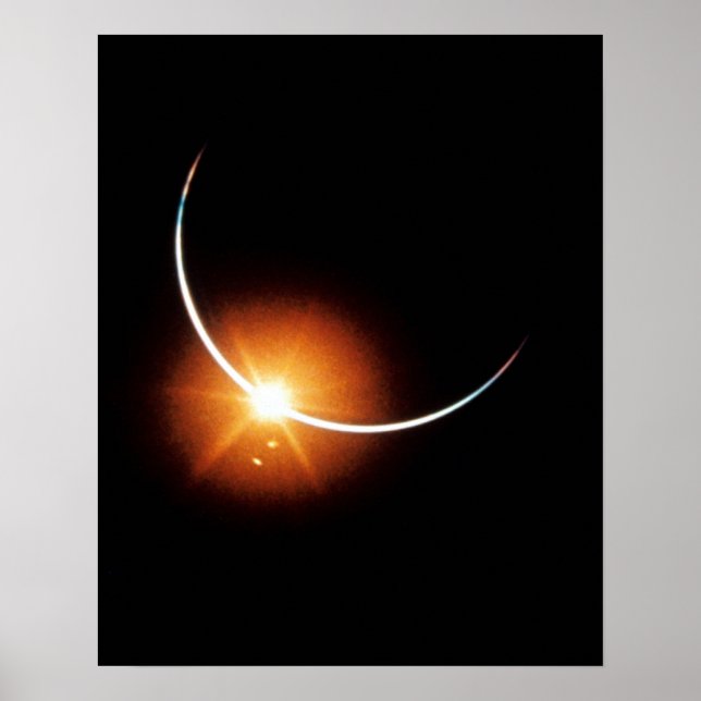 Affiche Apollo 12 Vue de l'éclipse solaire (Devant)