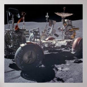 Affiche Apollo 16 Véhicule roulant lunaire
