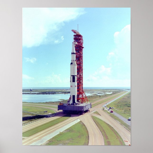 Affiche Apollo 17 sur la Crawlerway (Devant)