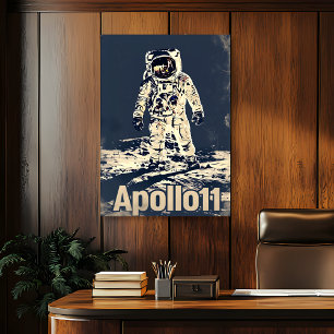 Affiche Apollo vintage 11