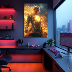 Affiche Apollon, Dieu du Soleil - Porteur de Lumière