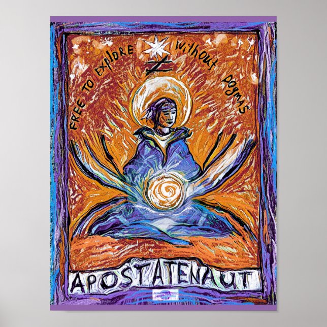 Affiche Apostatenaut - explorer sans dogmes (Devant)