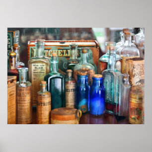 Affiche Apothécaire - Des remèdes pour les besoins