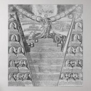 Affiche Apothéose de Peter le grand