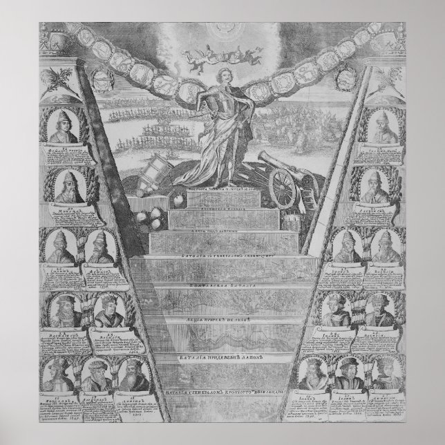 Affiche Apothéose de Pierre le Grand (Devant)