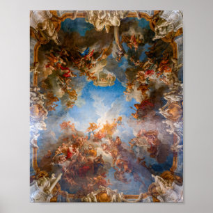 Affiche Apothéose d'Hercule dans le Chateau de Versailles