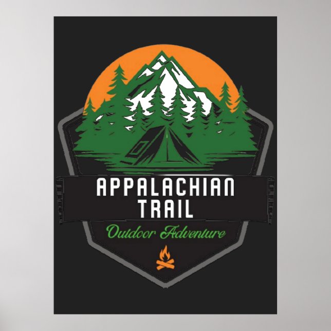 Affiche Appalachian Trail Édition été (Devant)