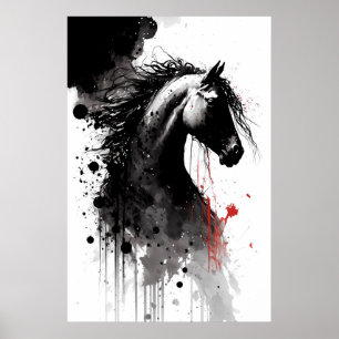 Affiche Appaloosa Ink Portrait