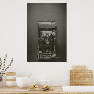 Affiche Appareil photo vintage