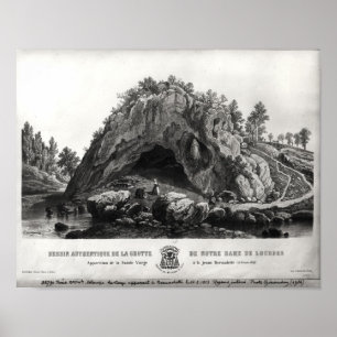 Affiche Apparition de Vierge Marie