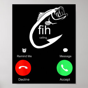 Affiche Appel Fih Me Rappeler Message Refuser Accepter Tél