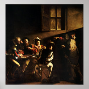 Affiche Appeler de Caravaggio de St Matthew