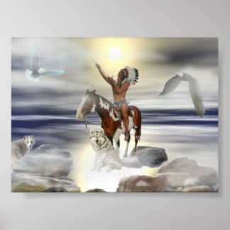 Affiche appeler le vent