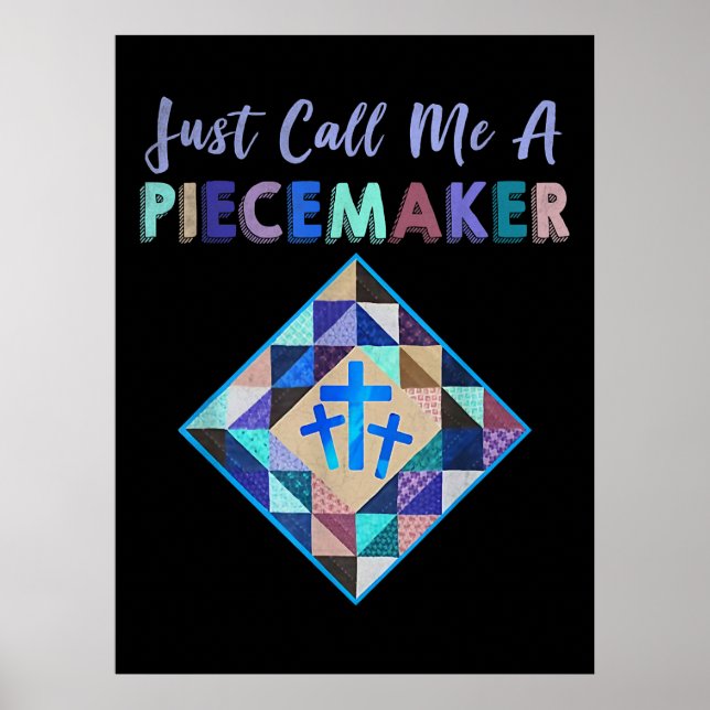 Affiche Appelez-Moi Juste Une Couleur De Piecemaker Farbic (Devant)