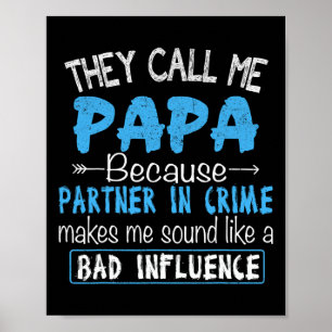 Affiche Appelez-Moi Papa Partenaire Dans Crime Papa Fête d