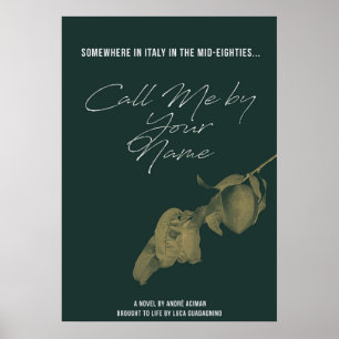 Affiche Appelez-moi par votre nom 2