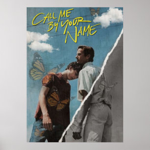 Affiche appelez-moi par votre nom esthétique