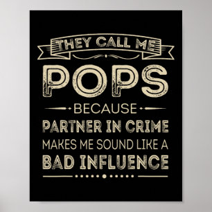 Affiche Appelez-Moi Pops Parce Que Partenaire Dans Crime F