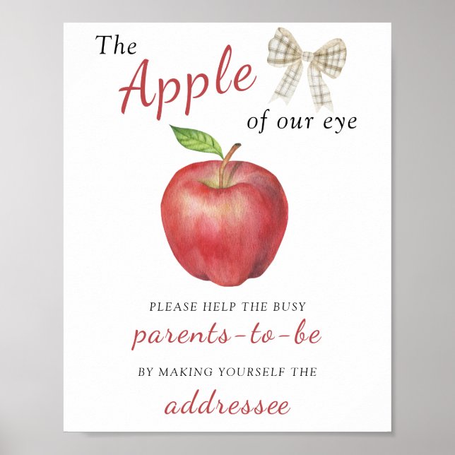 Affiche Apple - Aidez les parents occupés à s'adresser à v (Devant)