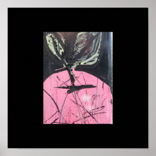 Affiche Apple graffiti