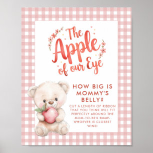 Affiche Apple of Eye How Big Moms Belly Jeu Baby shower