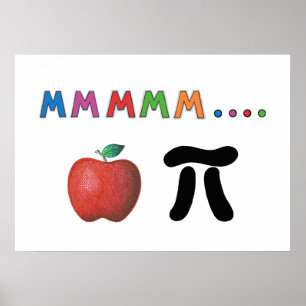 Affiche Apple Pi