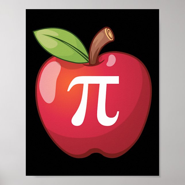 Affiche Apple Pi - Les professeurs de maths des amoureux d (Devant)