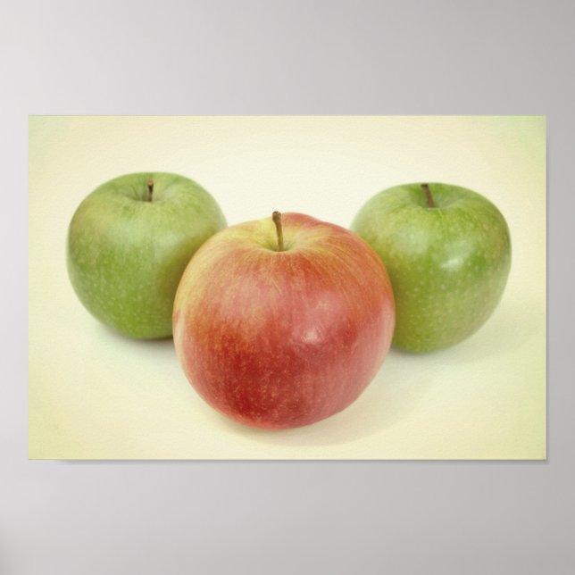 Affiche Apples Fruit Photo (Devant)