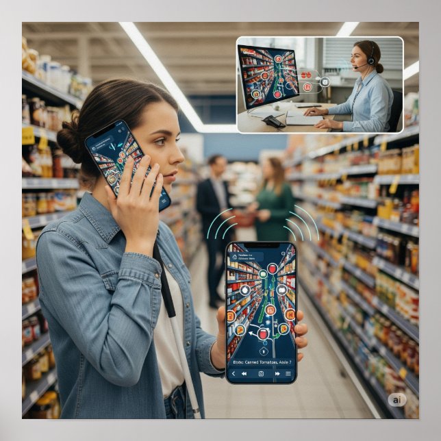 Affiche Application de navigation accessible (Devant)