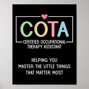 Affiche Appréciation de Cota ergothérapie certifiée I