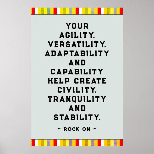 Affiche Appréciation des employés (Devant)