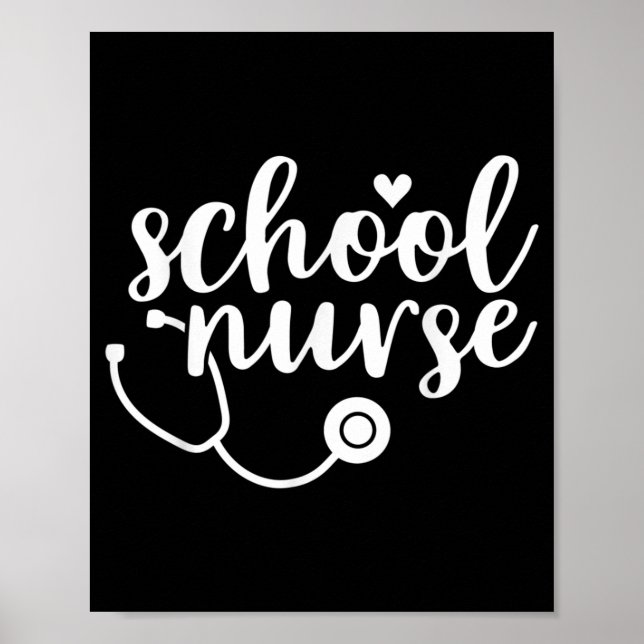 Affiche Appréciation des infirmières de l'école mignonne (Devant)