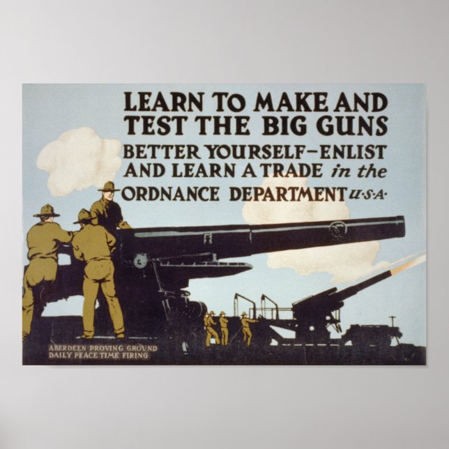 Affiche Apprendre à fabriquer et à tester les gros fusils (Devant)