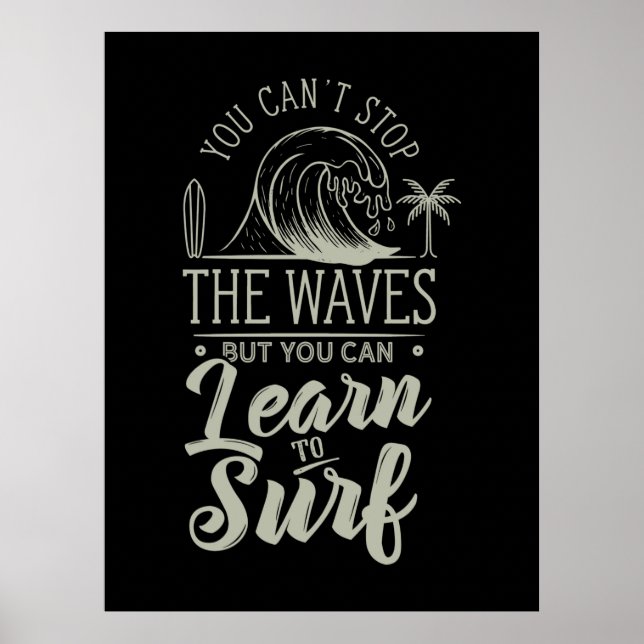 Affiche Apprendre Au Surf (Devant)