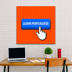 Affiche Apprendre le portugais