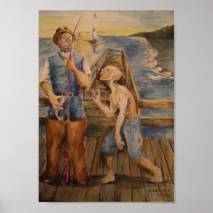 Affiche Apprenez-Moi À Pêcher