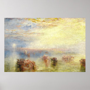 Affiche Approach to Venice - William Turner Fine Art