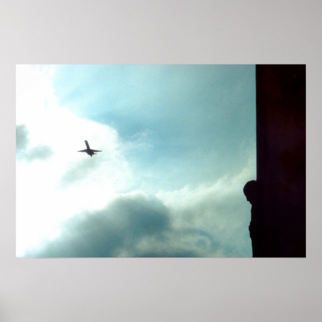 Affiche Approche de la tour d'eau Washburn (Devant)