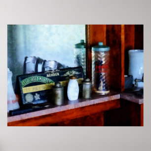 Affiche Approvisionnements de coiffeur