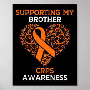Affiche Appuyer mon frère RSD Mois de sensibilisation aux