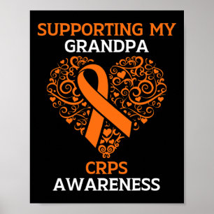 Affiche Appuyer Mon Grand-Père Rsd Mois De Sensibilisation