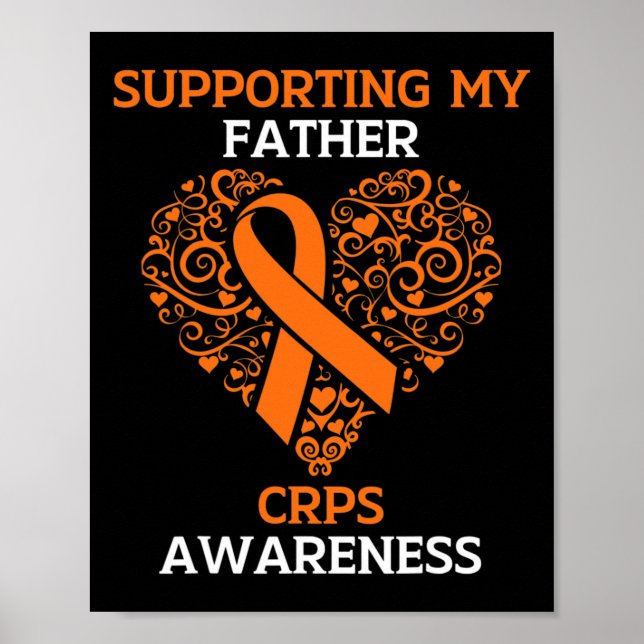 Affiche Appuyer Mon Père Rsd Crps Mois De Sensibilisation  (Devant)
