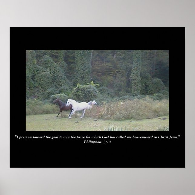 Affiche Appuyer sur l'affiche des objectifs (Devant)