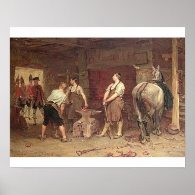 Affiche Après Culloden : Chasse aux Rebelles (huile sur to (Devant)