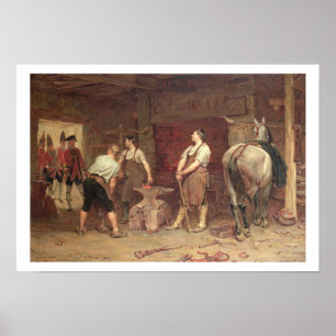 Affiche Après Culloden : Chasse aux Rebelles (huile sur to