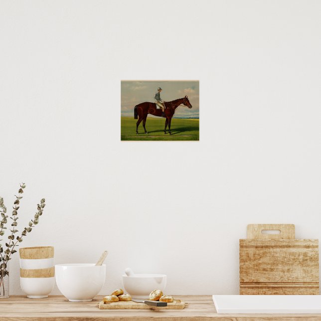 Affiche Après HENRY STULL, Un cheval alezan, (Cuisine)