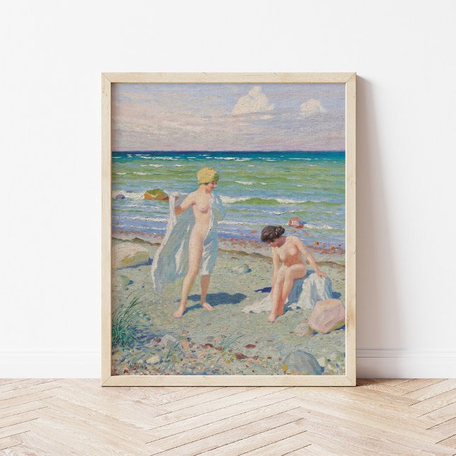 Affiche Après la natation | Paul Fischer (Créateur téléchargé)