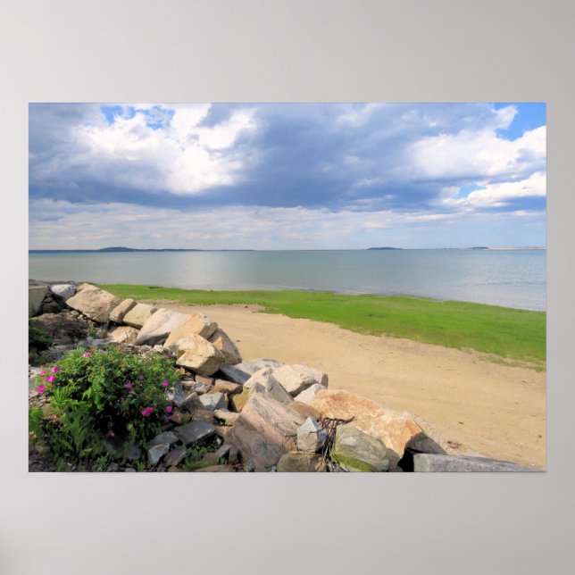 Affiche Après la tempête de pluie - imprimer (Devant)